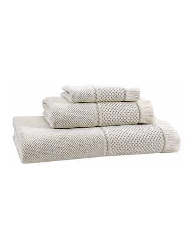 Toalhas jacquard em veludo - 500 gr/m2 - 83% algodão / 17% linho