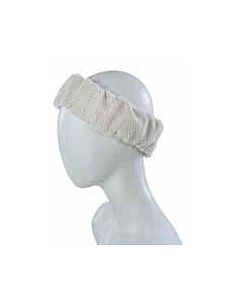 Fita para o cabelo em algodão veludo - 83% algodão / 17% linho