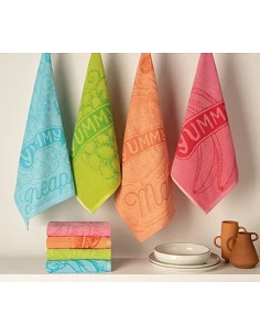 Paño de cocina tela 70x50 cm - Paño de cocina 100% algodón 260 gr. - YUM Lasa Home