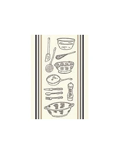 Paño de cocina tela 70x50 cm - Paño de cocina 100% algodón 260 gr. - OUTILS  Lasa Home 2