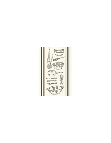 Paño de cocina tela 70x50 cm - Paño de cocina 100% algodón 260 gr. - OUTILS  Lasa Home