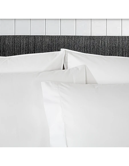 500 Fios - Jogo de saco P/ Edredão - Tecido 100% algodão cetim branco