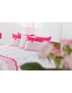 Colcha infantil Lola - Colcha infantil con cojines 2
