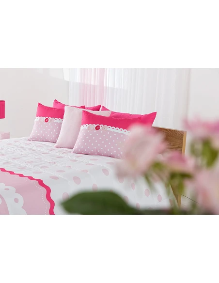Edredom infantil Lola - Edredom infantil com almofadas