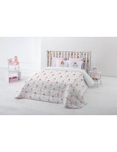 Colcha infantil Fadinha - Colcha infantil con cojines