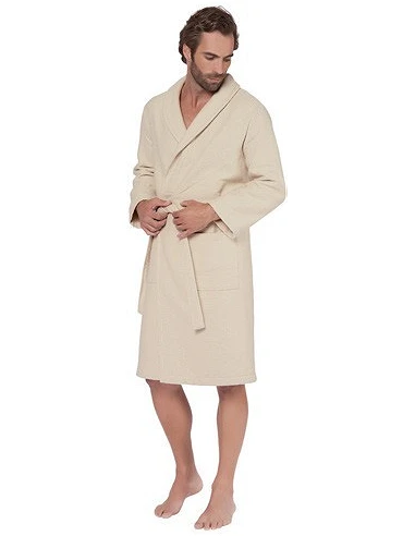 Bio Gots- Roupão de banho 100% algodão 400 gr./m2 - Natural de Lasa Home