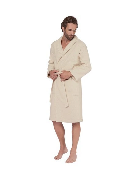 Bio Gots- Roupão de banho 100% algodão 400 gr./m2 - Natural de Lasa Home