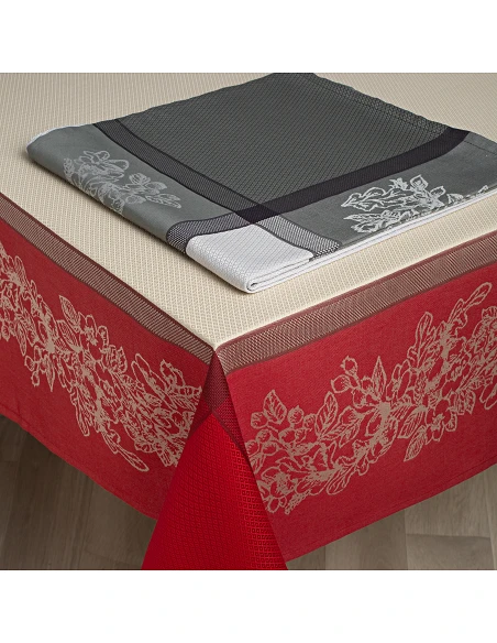 Toalhas de mesa rectangulares 100% algodão - Sardenha Fateba