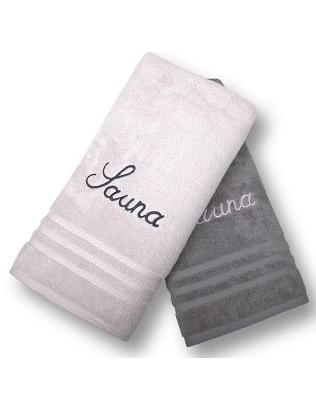 70x200 cm - Toalha para sauna 100% micro algodão