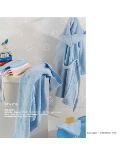 Capa de baño de bebé 80x80 cm - Toalla capucha bebé