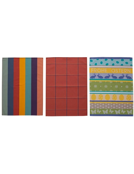 Panos de cozinha tela 70x50 cm - Panos cozinha 100% algodão