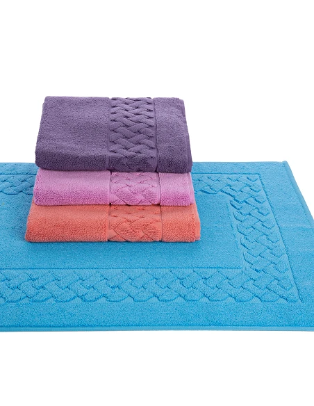 Tapete de banho 50x80 cm - 850 gr/m2 - 100% algodão Lasa-Home