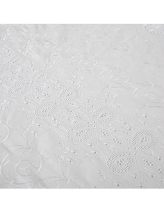 Fundas nórdicas  -  L´artisan algodón percal 200 hilos - Bordado Alower C/ Vainica 2