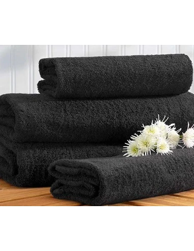 Toalhas pretas ou brancas para Salões de Cabeleireiro 50x90 cm