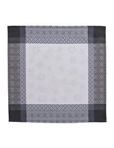 47x47 cm  Servilleta 100% algodón  Jacquard gris - Navidad Fateba