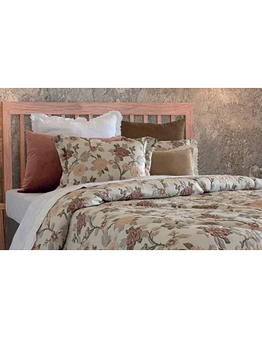 COLCHA PETRA COR ROSA SECO DESENHO...