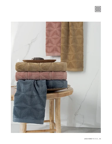 Conjunto de 3 toallas de baño 100%...