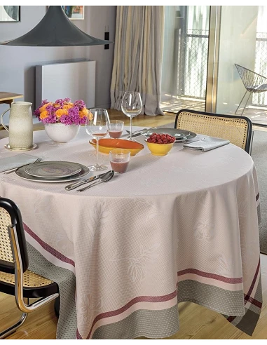 Manteles  Fateba 100% algodón - Rosa...