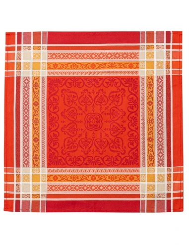 12 Servilletas 100% algodón Jacquard