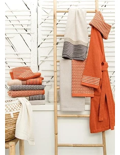 Roupão de banho com capuz 100% algodão 360 gr./m2 ETHNIC Lasa Home