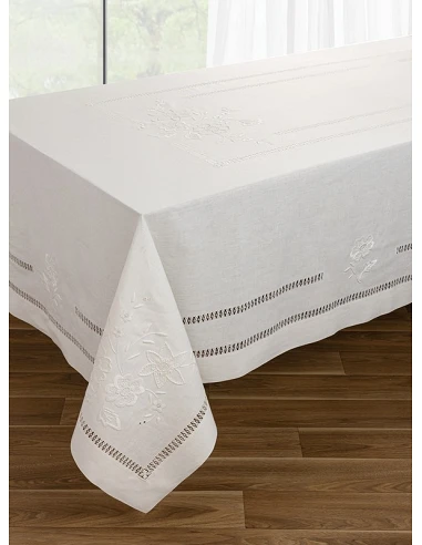 180x350 Toalha de mesa de linho...